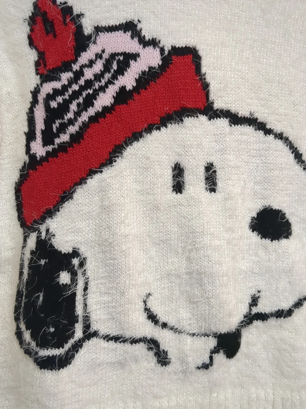 New Girls 12/14 Justice Snoopy Pullover Hoodie Sweater